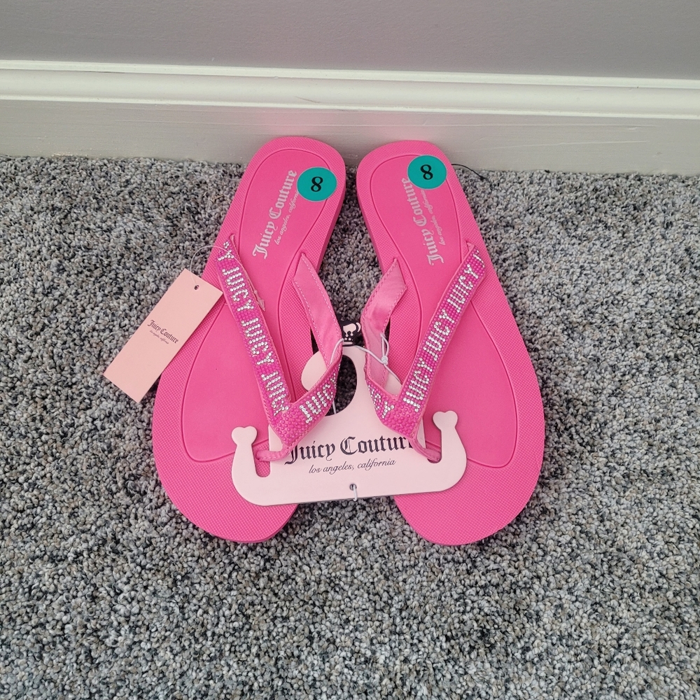 Juicy Couture Flip Flops